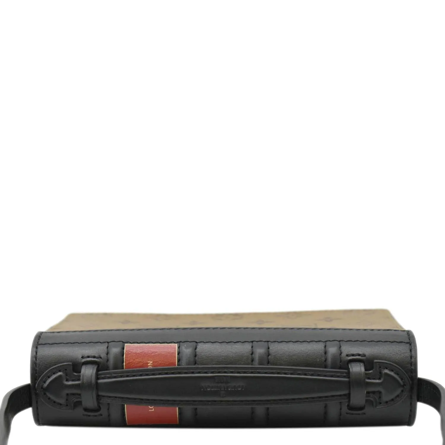 LOUIS VUITTON Book Monogram Reverse Canvas Light Brown