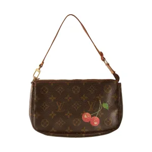 Louis Vuitton Brown Monogram Cherry Mini Shoulder Bag