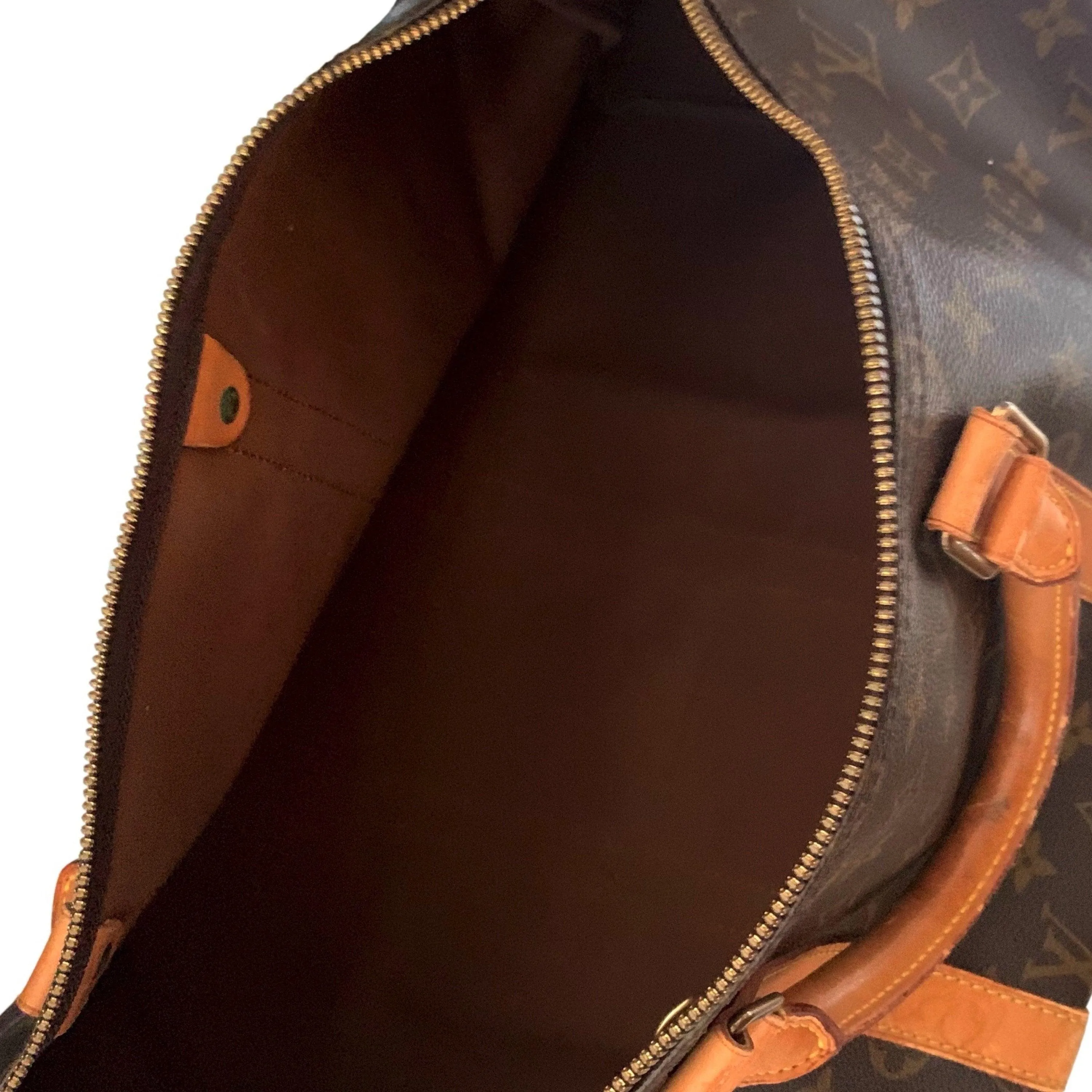 Louis Vuitton Brown Monogram Keepall 50
