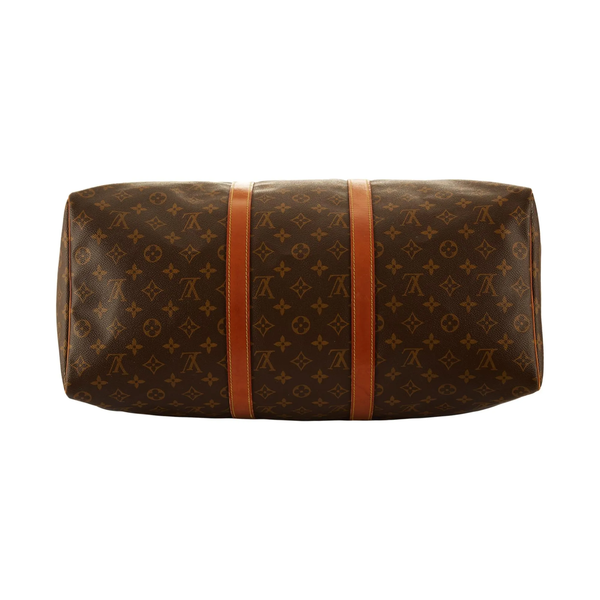 Louis Vuitton Brown Monogram Keepall 50