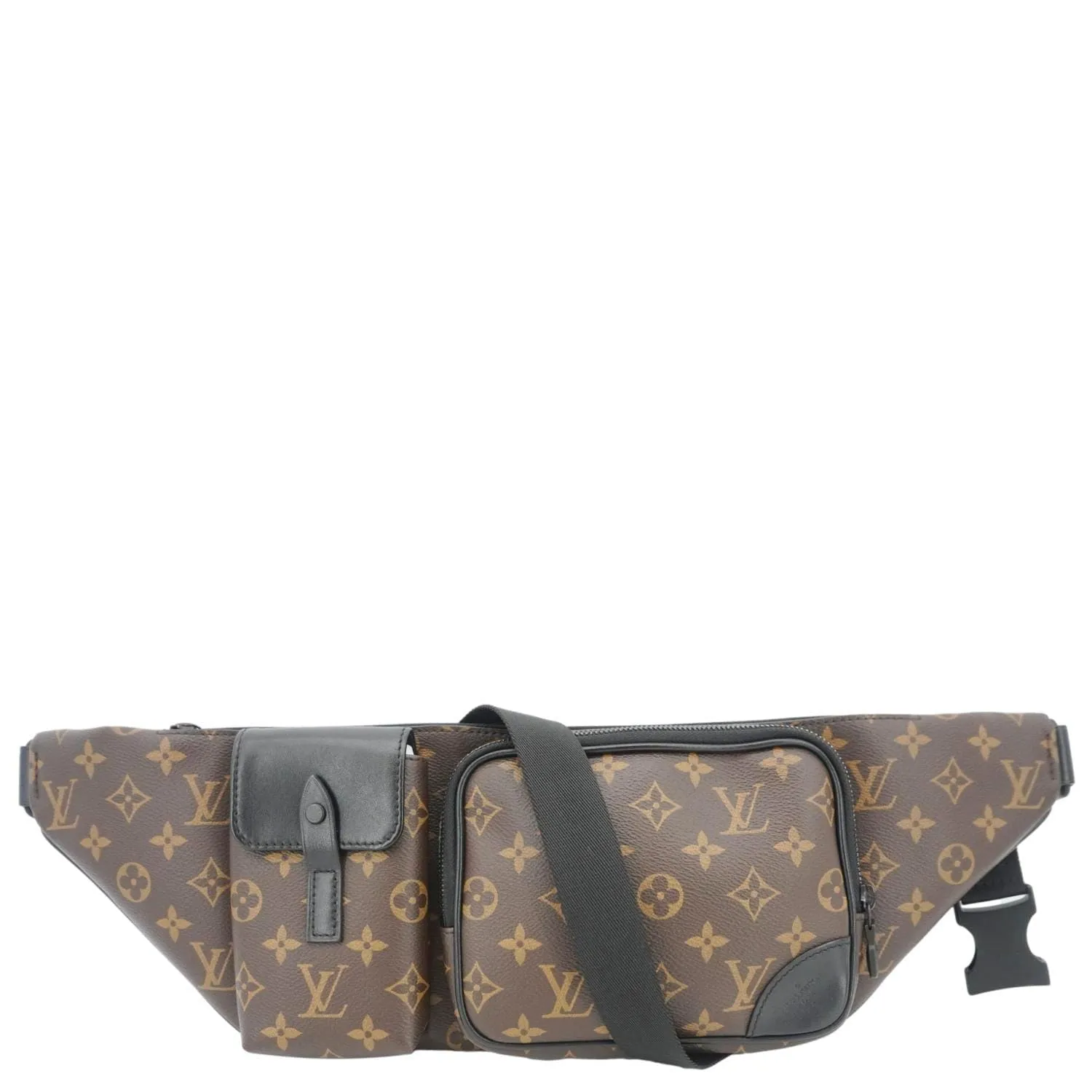 LOUIS VUITTON Christopher Monogram Macassar Bumbag Brown