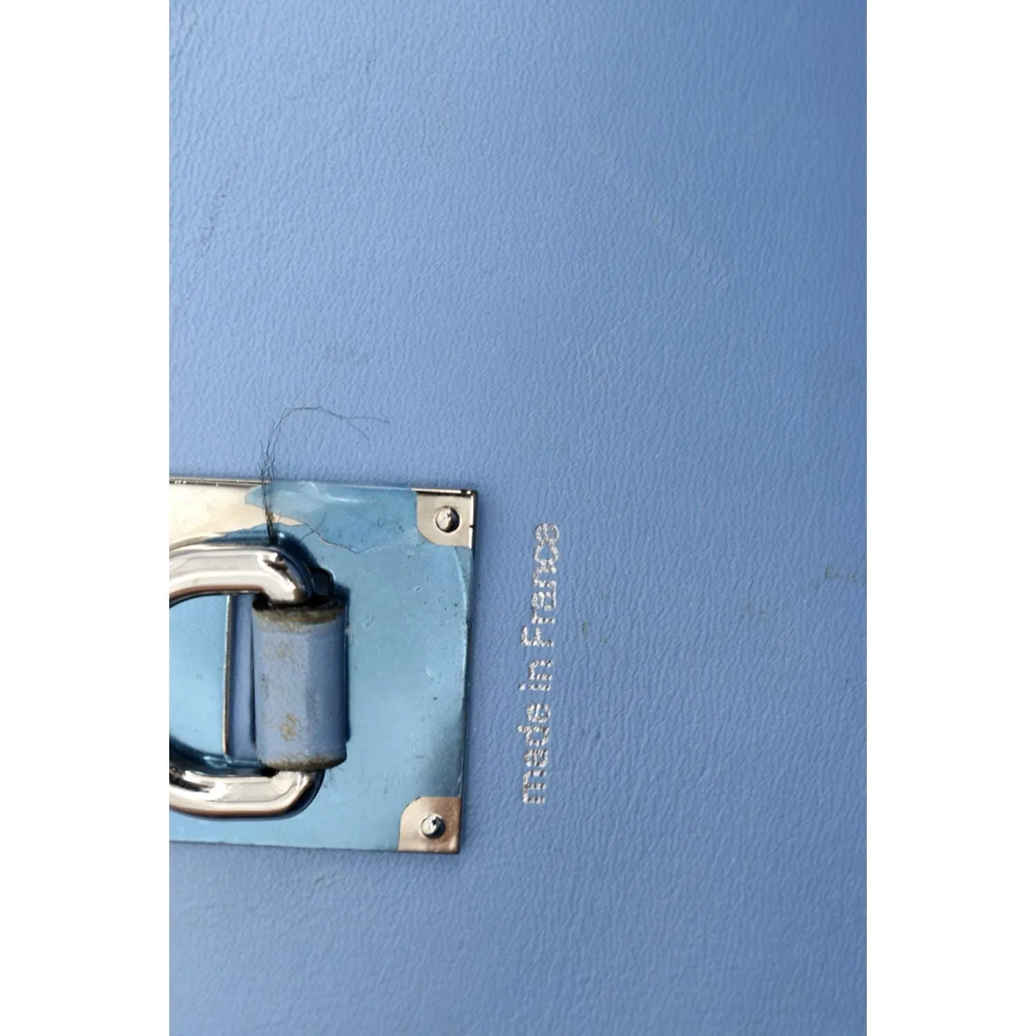 LOUIS VUITTON City Steamer Leather Shoulder Tri Color Bag Blue
