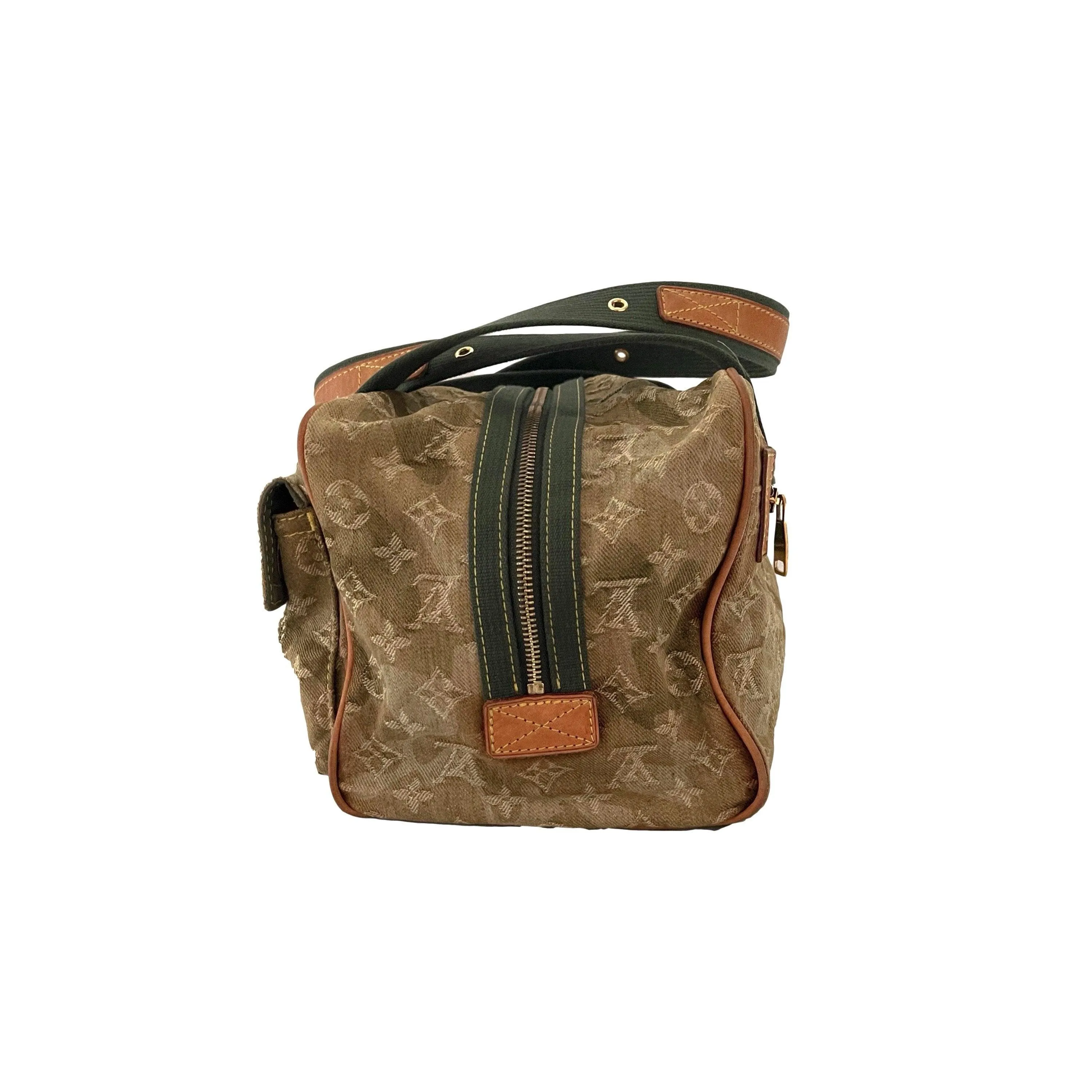 Louis Vuitton Green Camo Murakami Shoulder Bag