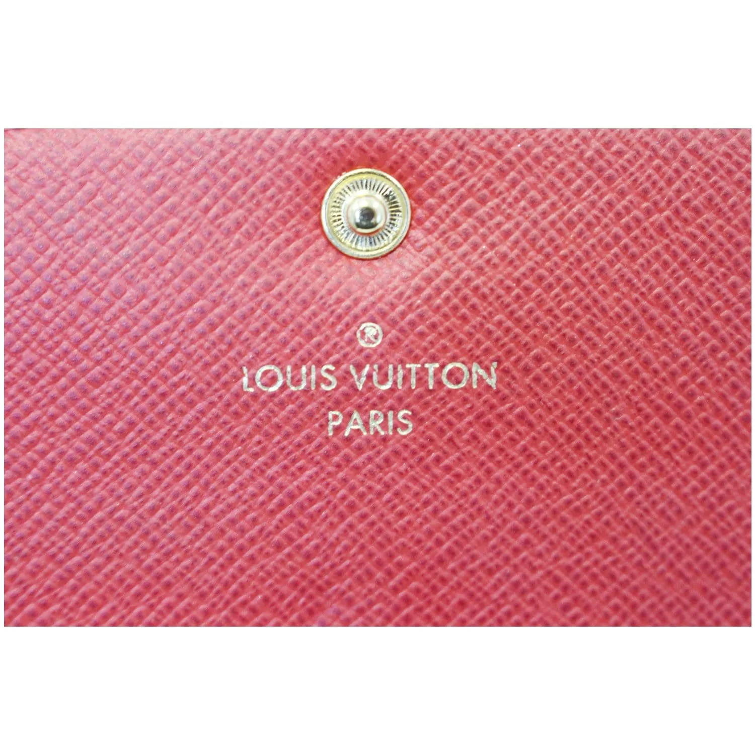 LOUIS VUITTON Josephine Damier Ebene Wallet