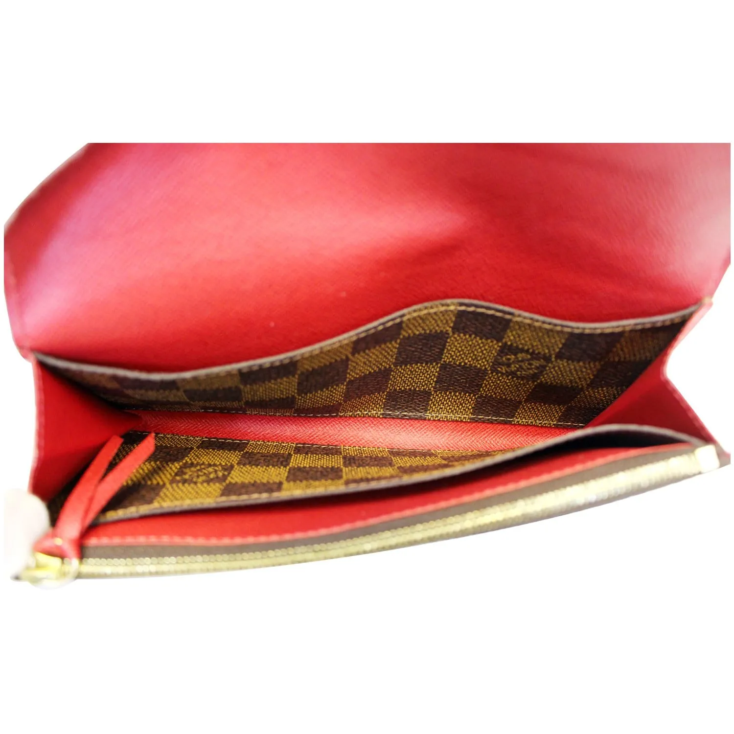 LOUIS VUITTON Josephine Damier Ebene Wallet