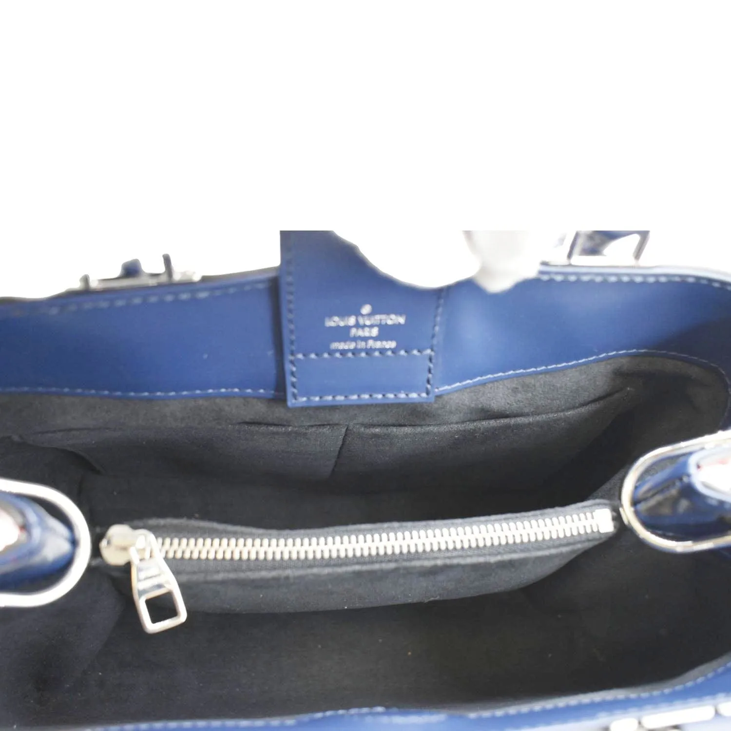 LOUIS VUITTON Kleber Epi Leather Shoulder Bag Red