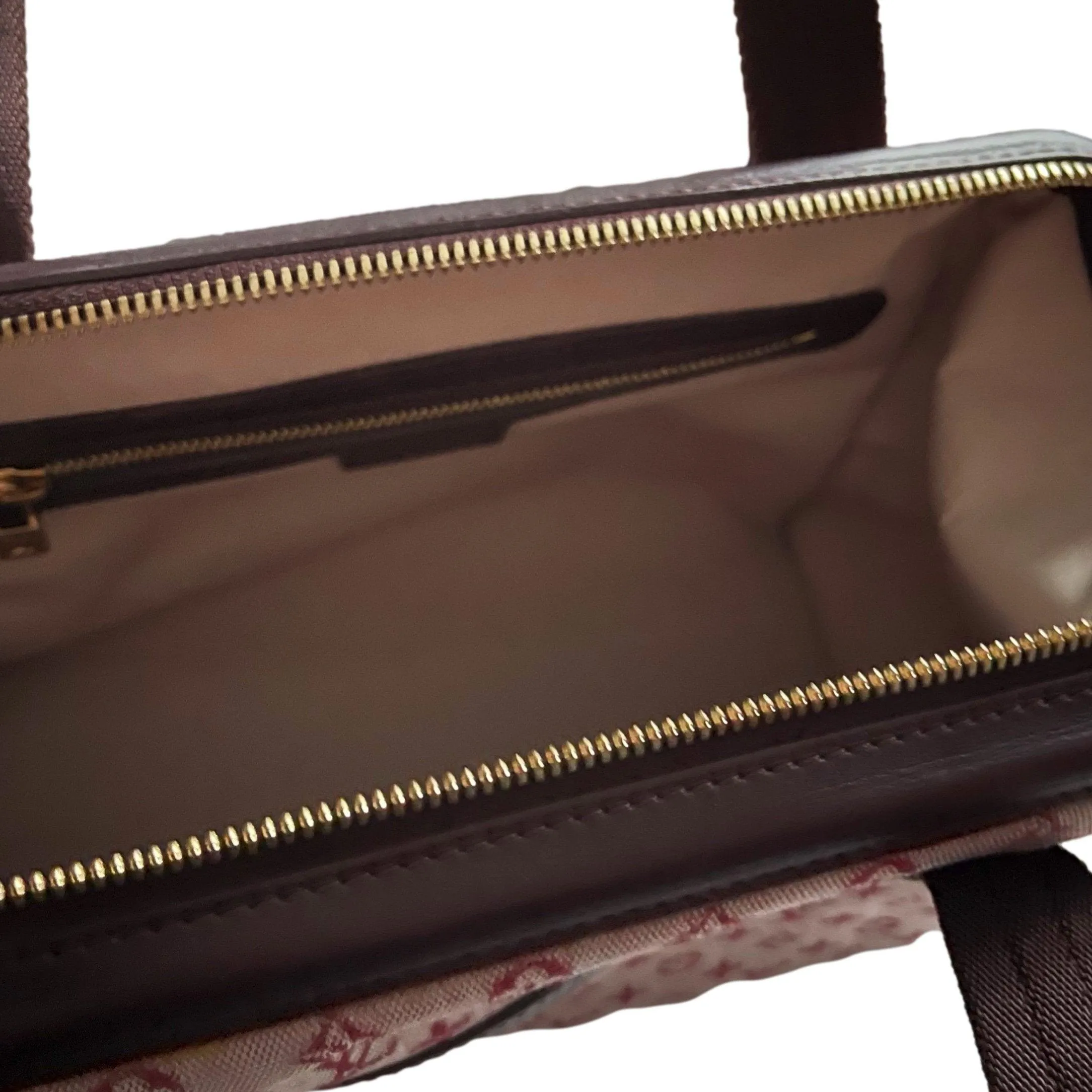 Louis Vuitton Maroon Monogram Shoulder Bag
