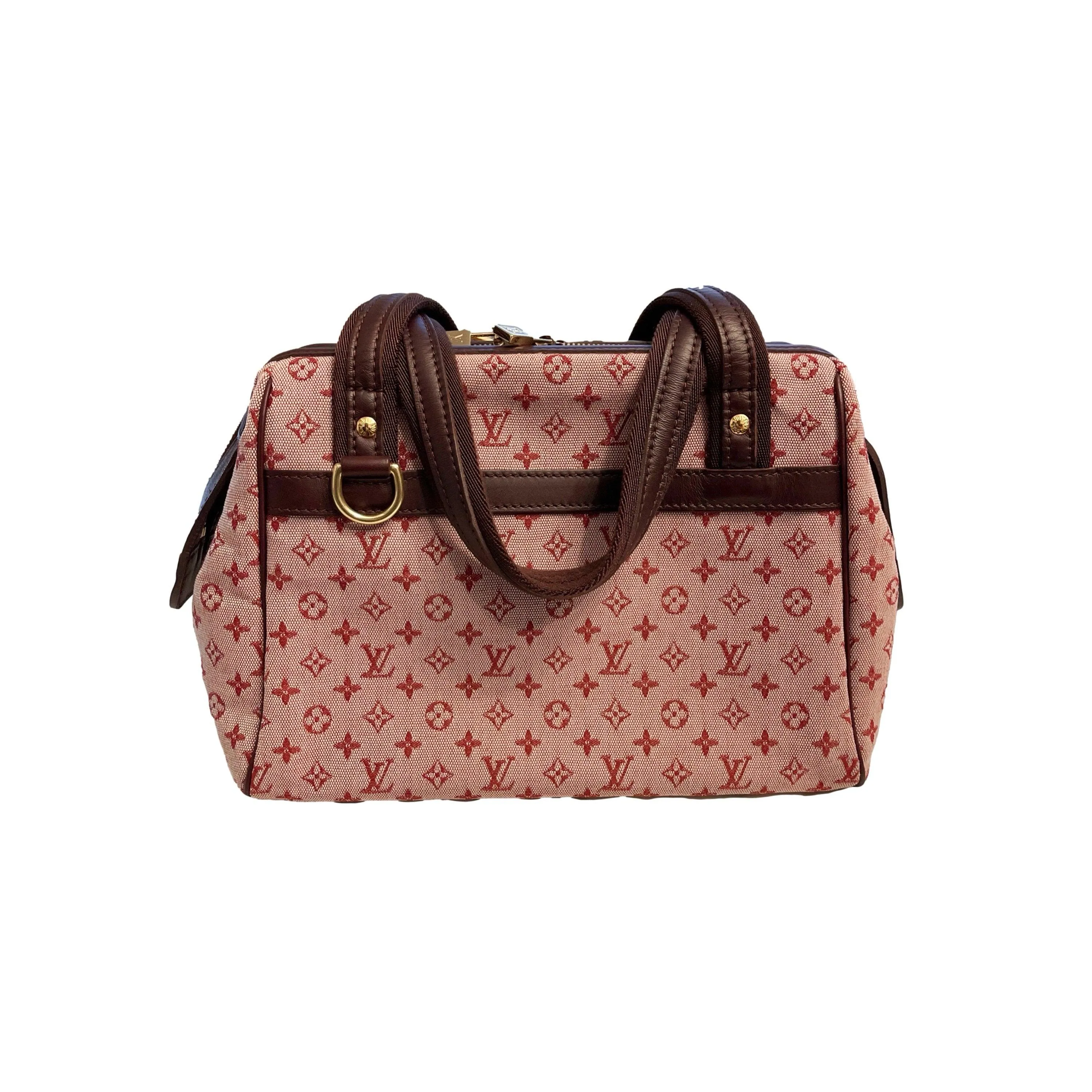 Louis Vuitton Maroon Monogram Shoulder Bag