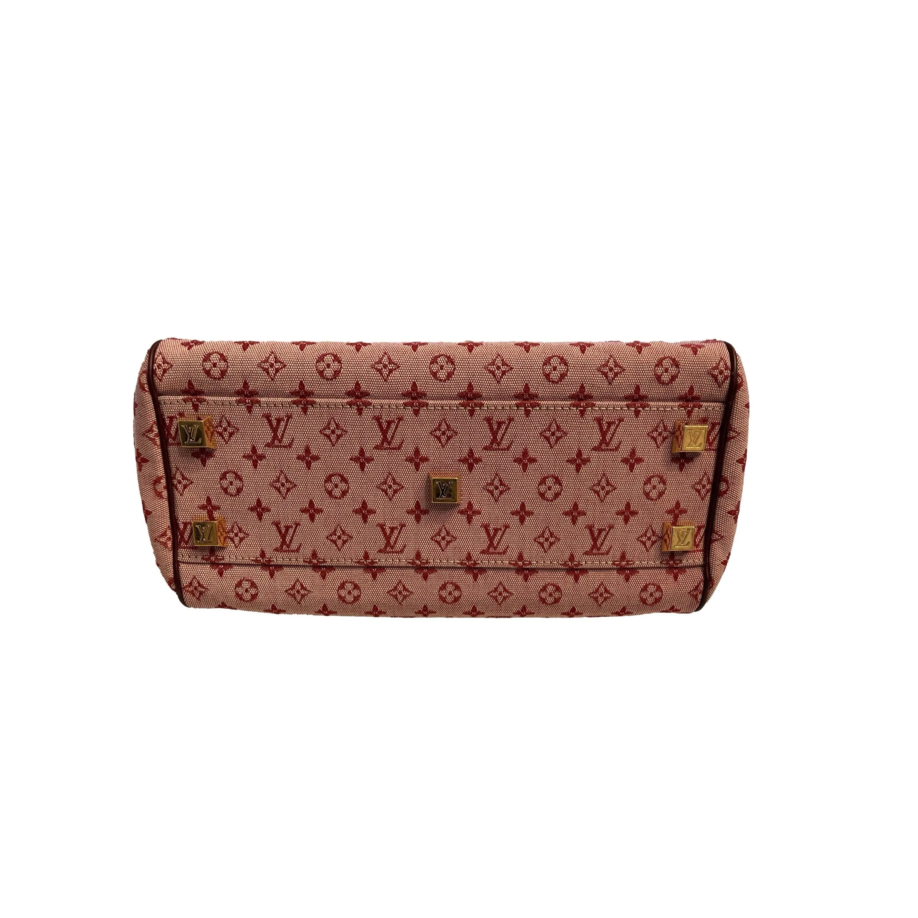 Louis Vuitton Maroon Monogram Shoulder Bag