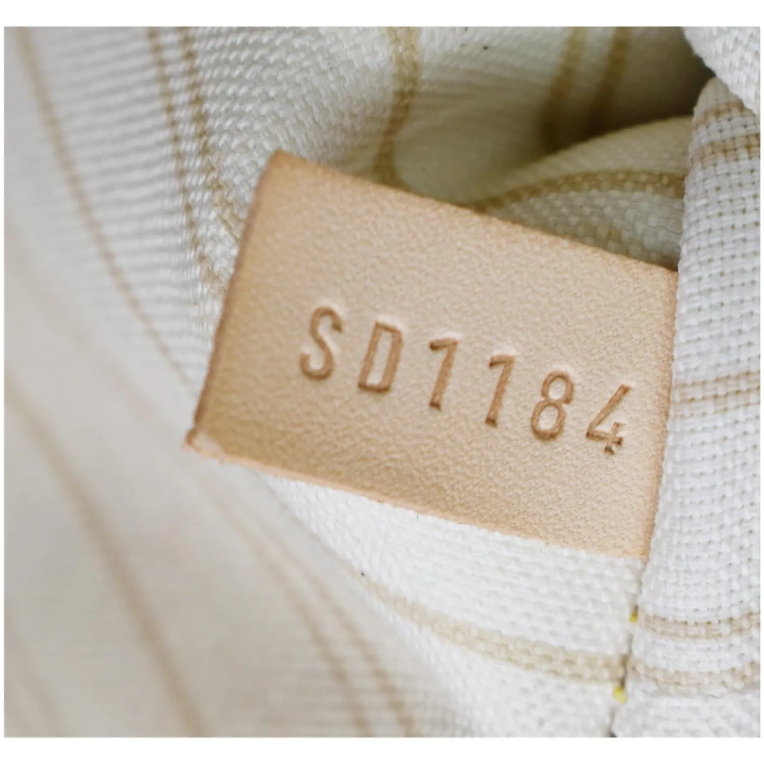 LOUIS VUITTON Neverfull GM Damier Azur Tote Shoulder Bag White