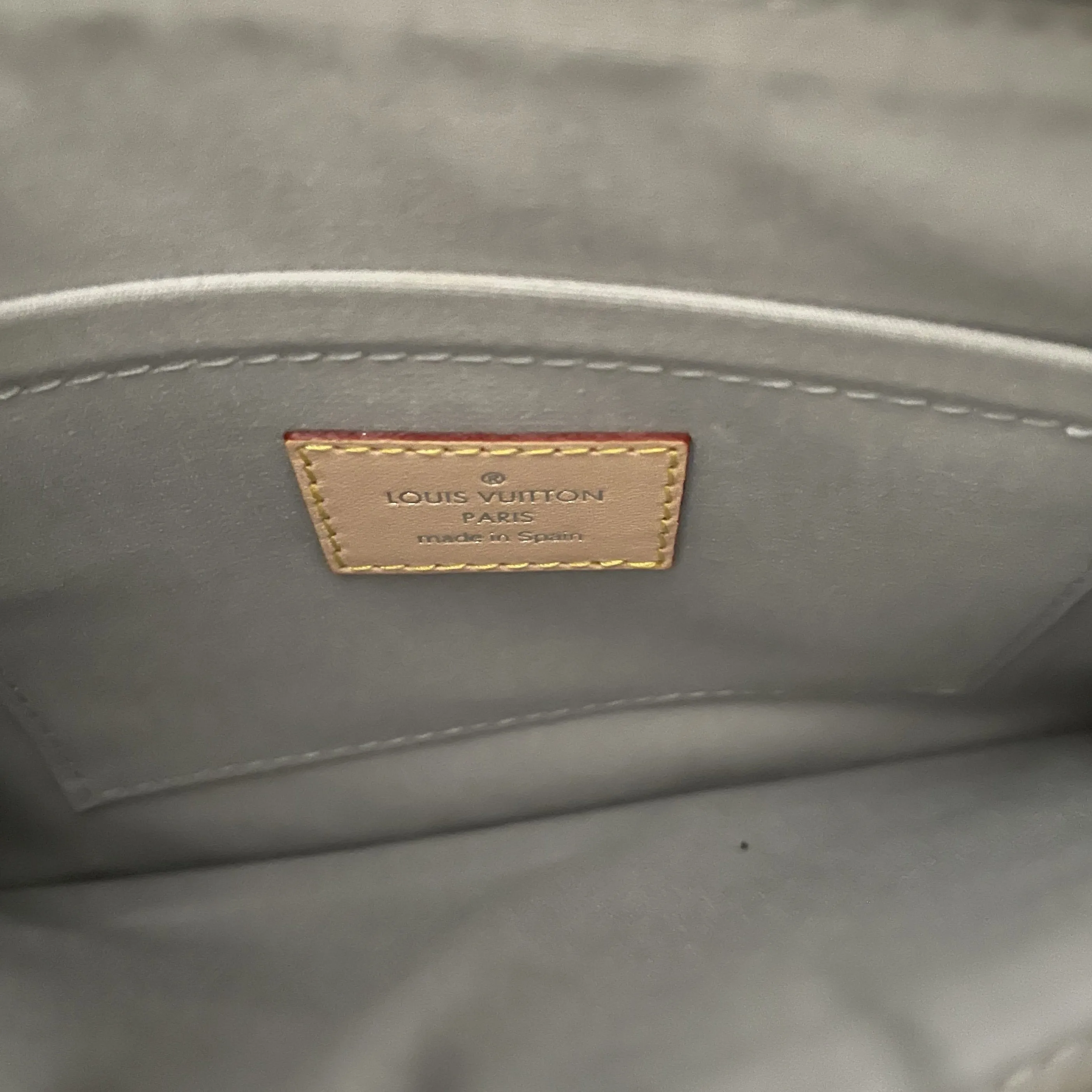 Louis Vuitton Silver Miroir Mini Shoulder Bag