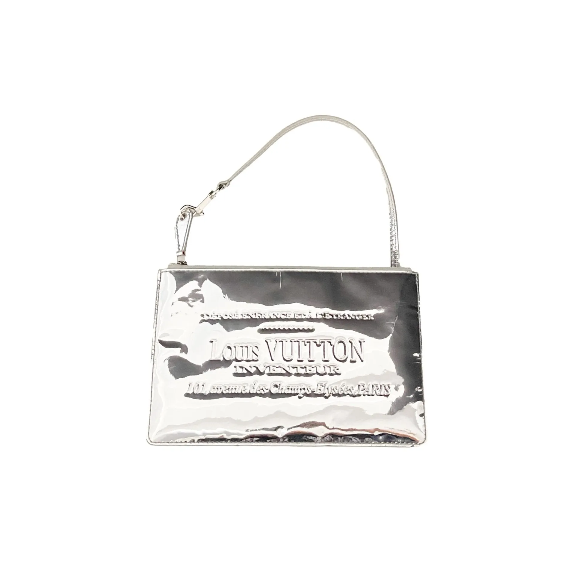 Louis Vuitton Silver Miroir Mini Shoulder Bag