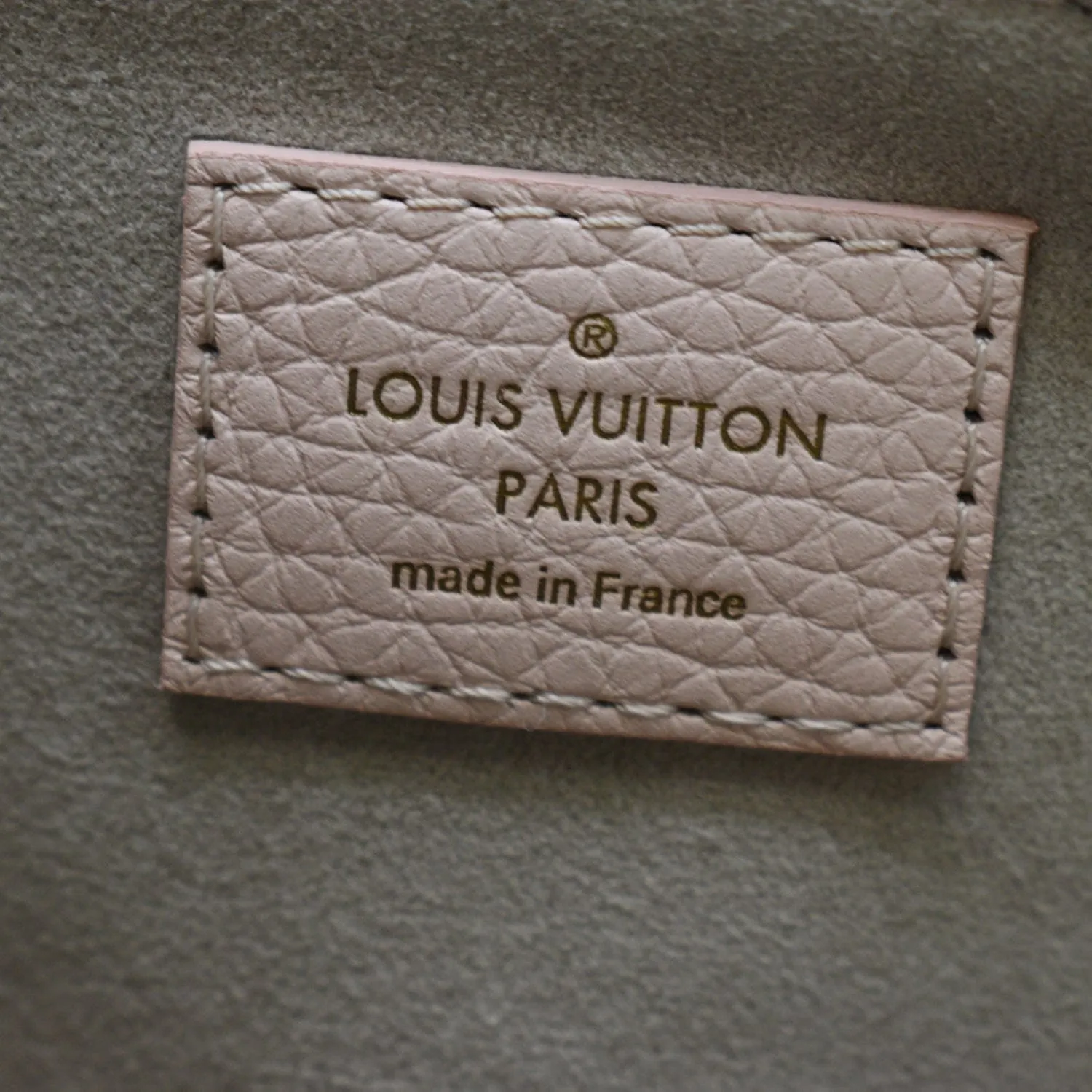 LOUIS VUITTON Volta Taurillon Leather Shoulder Bag Petale