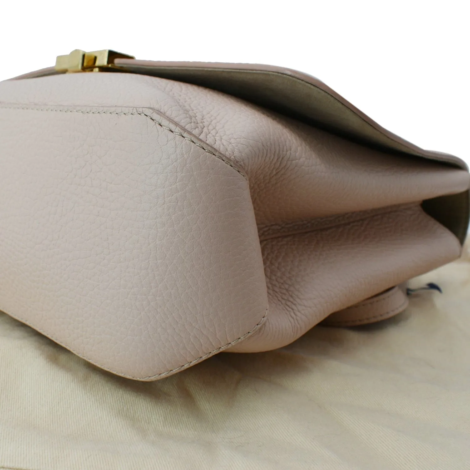 LOUIS VUITTON Volta Taurillon Leather Shoulder Bag Petale