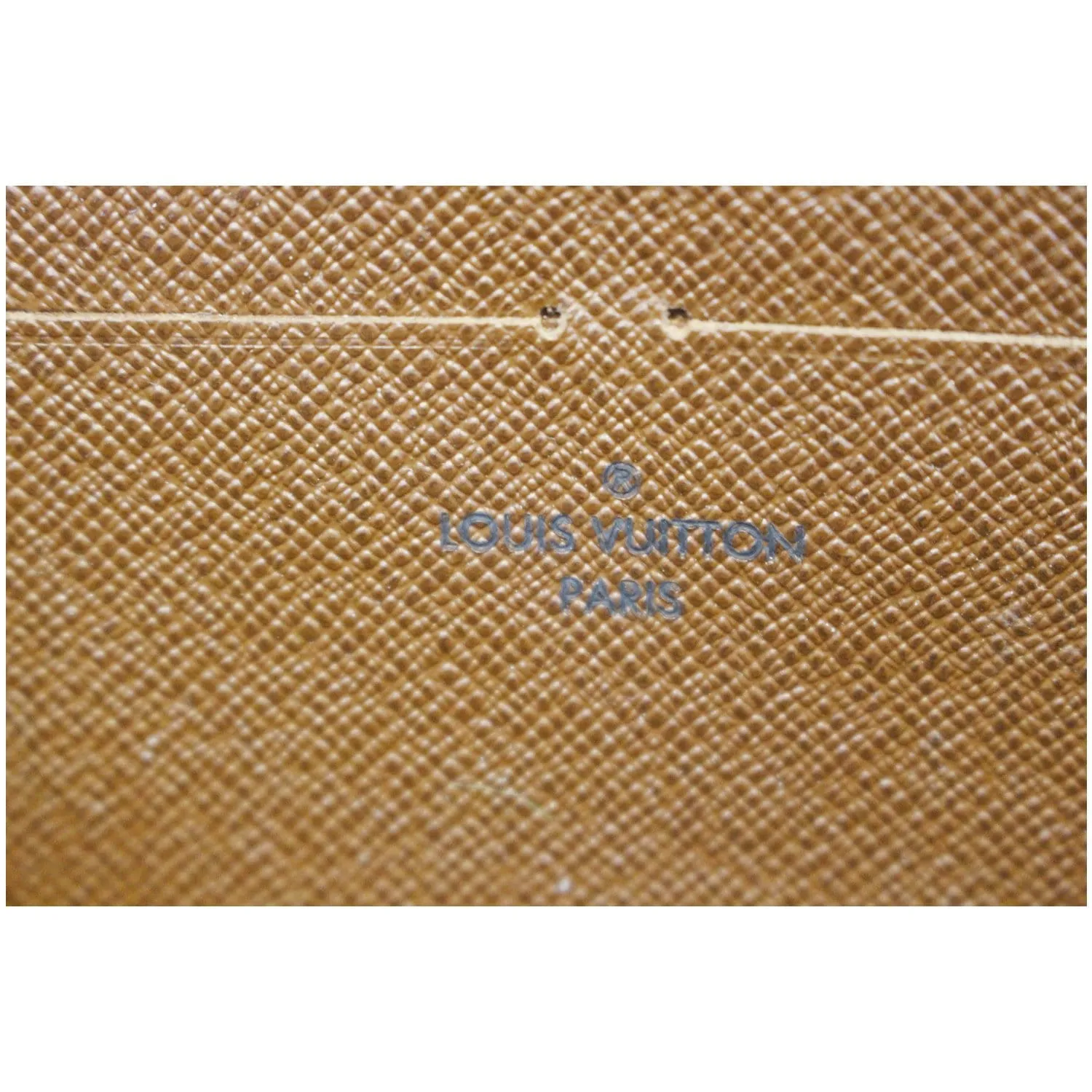 Louis Vuitton Zippy Monogram Canvas Brown Wallet