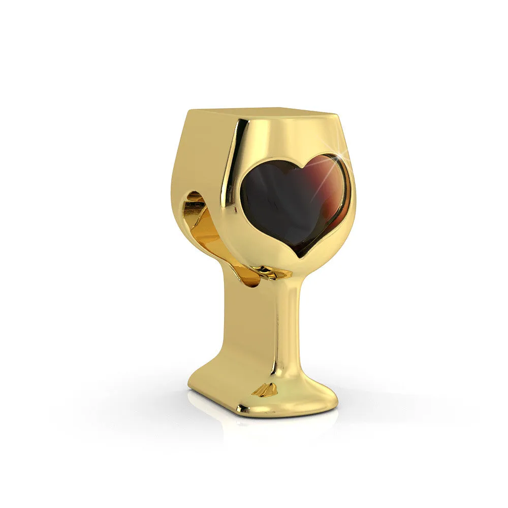 Love Wine Charm