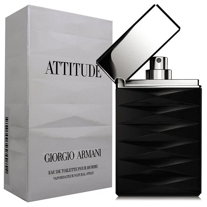 <strong> ARMANI <br> ATTITUDE </strong><br> Eau de Toilette