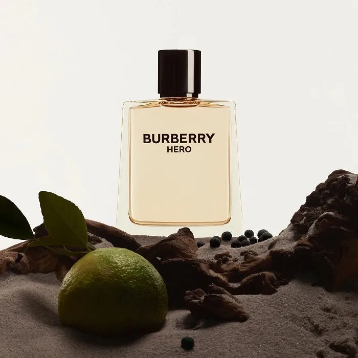 <strong> BURBERRY <br> HERO </strong><br> Eau de Toilette