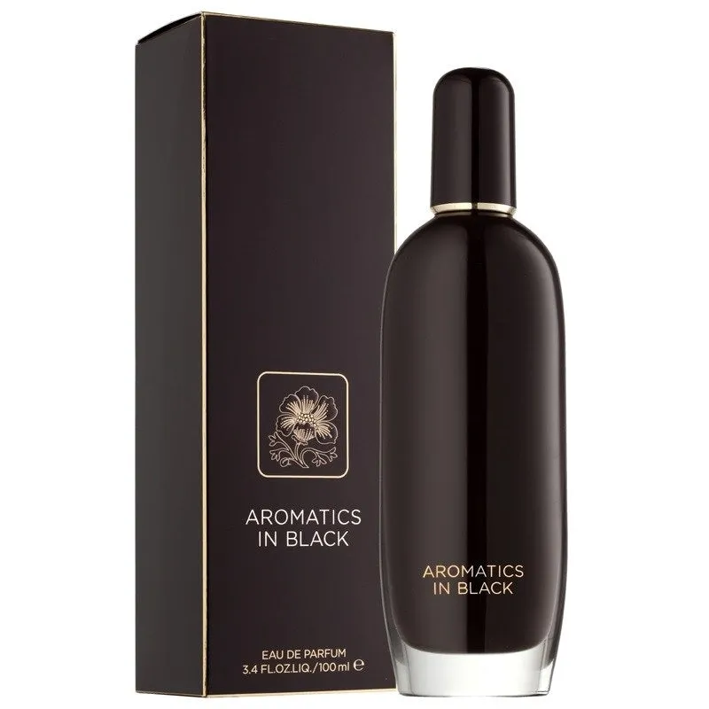 <strong> CLINIQUE <br> AROMATICS IN BLACK </strong><br> Eau de Parfum