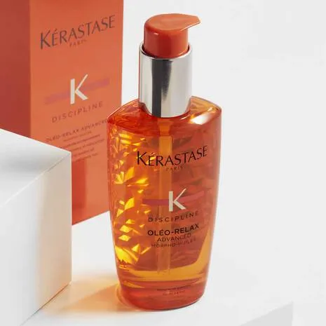 <strong> KÉRASTASE <br> DISCIPLINE </strong><br> Huile Oléo-Relax
