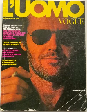 L’Uomo Vogue Agosto 1975 N. 38