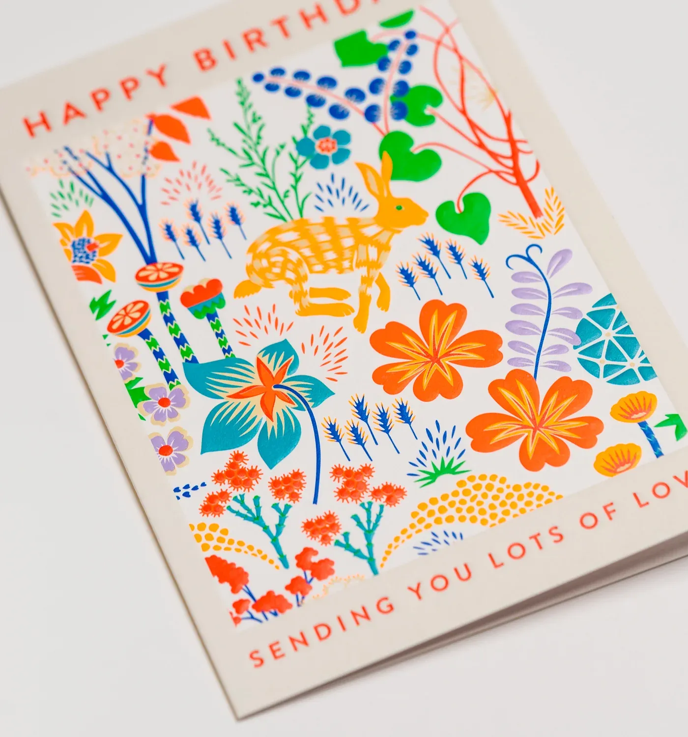 Lyckeflykt Happy Birthday Sending Lots of Love