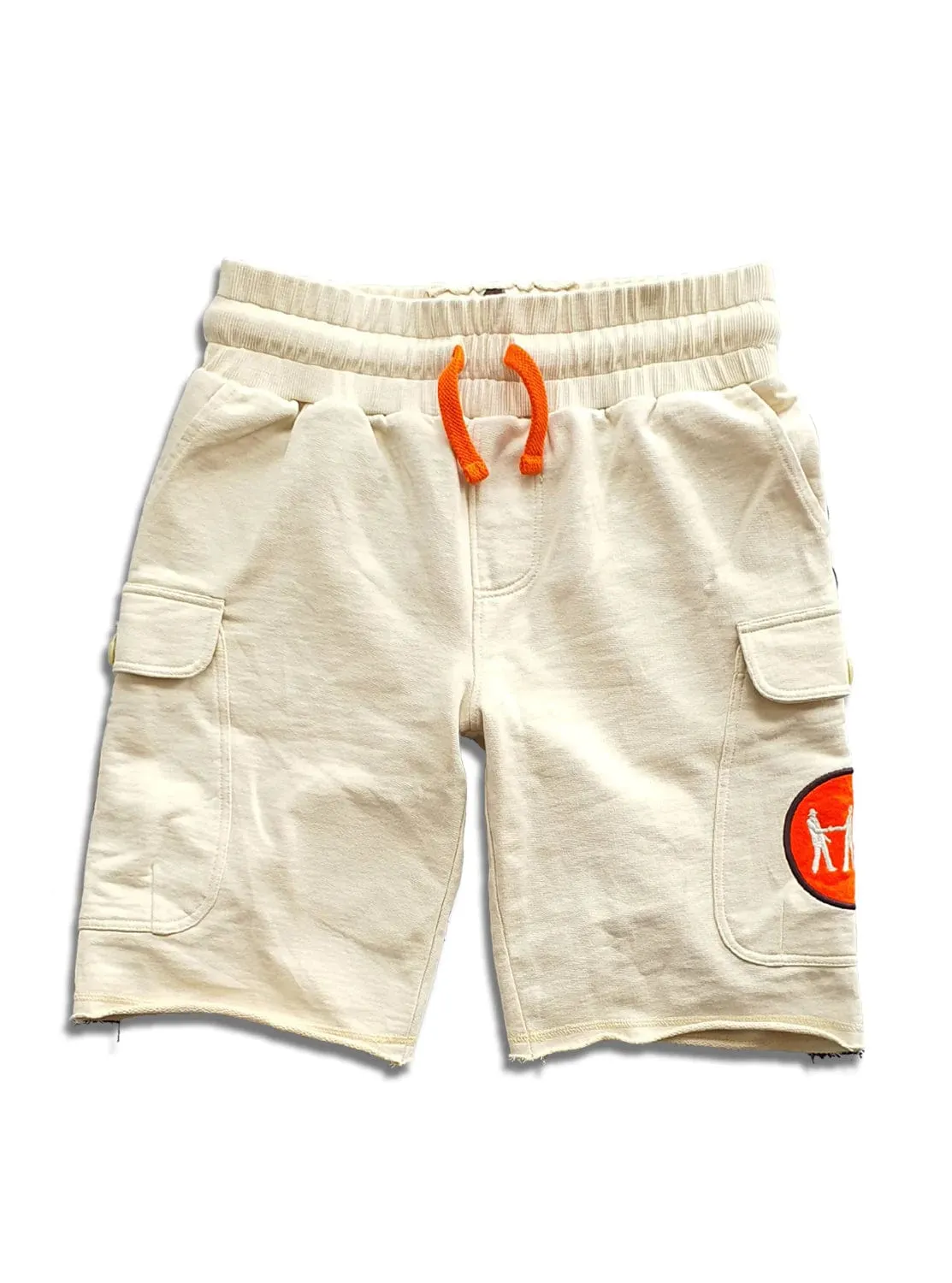 Magents Bhunxa Pat Stripe Shorts Cream