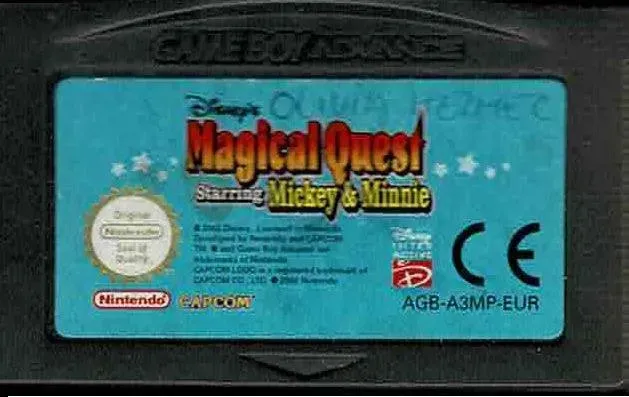 Magical Quest (tegnet på label)