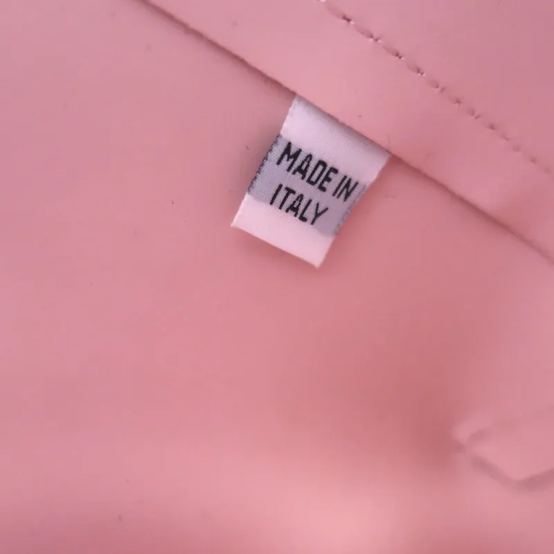 Mansur Gavriel Mini Mini Bucket Bag Camel/Light Pink Leather