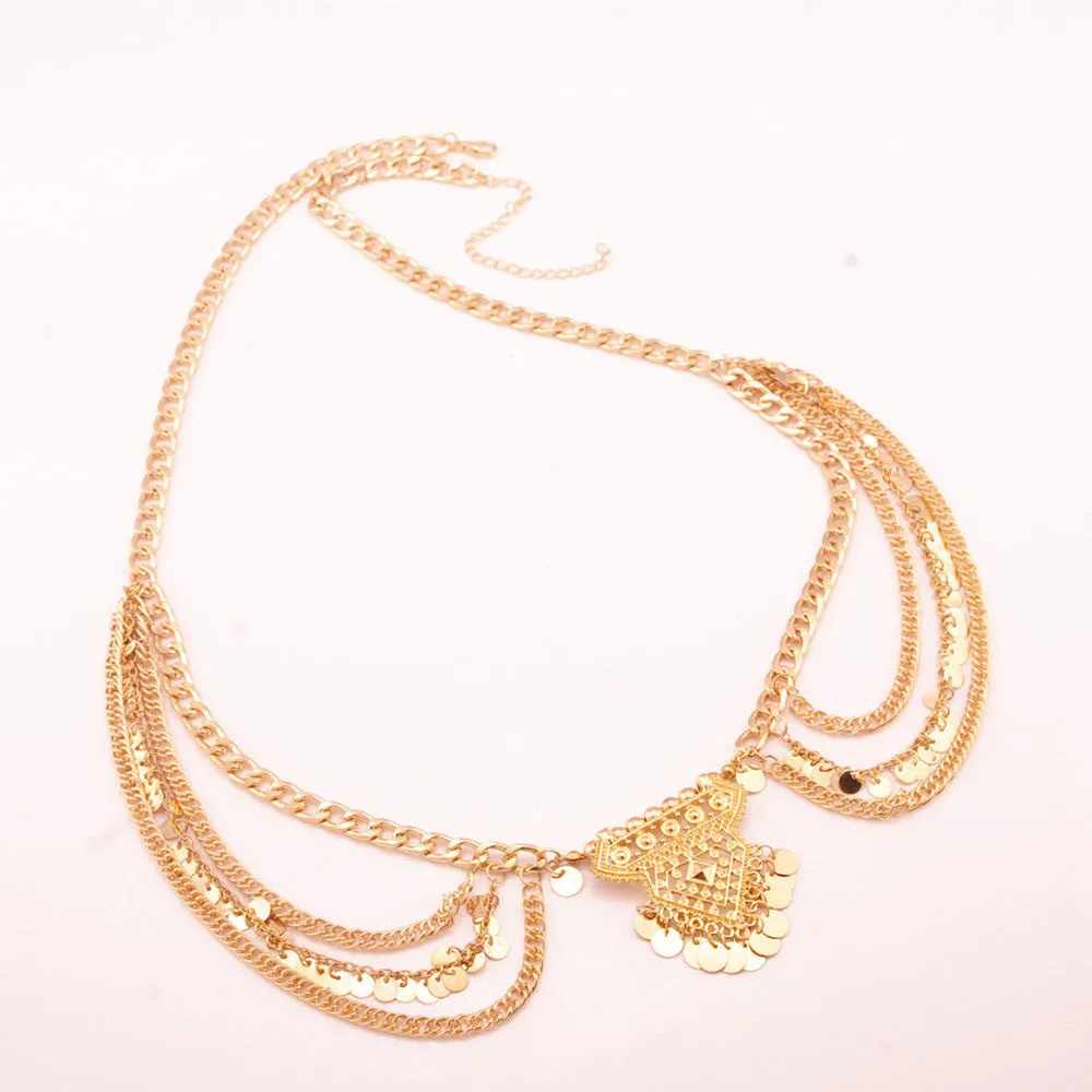 Marcel Belly Tassel Chain
