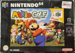 Mario Golf i æske (u. manual)