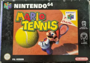 Mario Tennis i æske (u. manual)