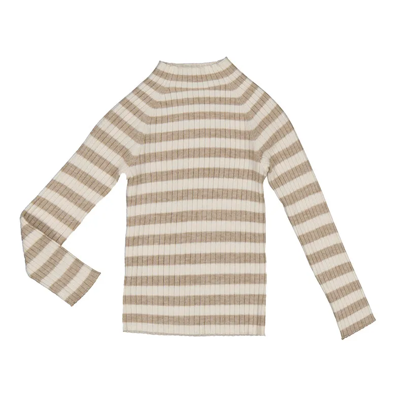 Mayoral Girls Rib Mock Neck Sweater