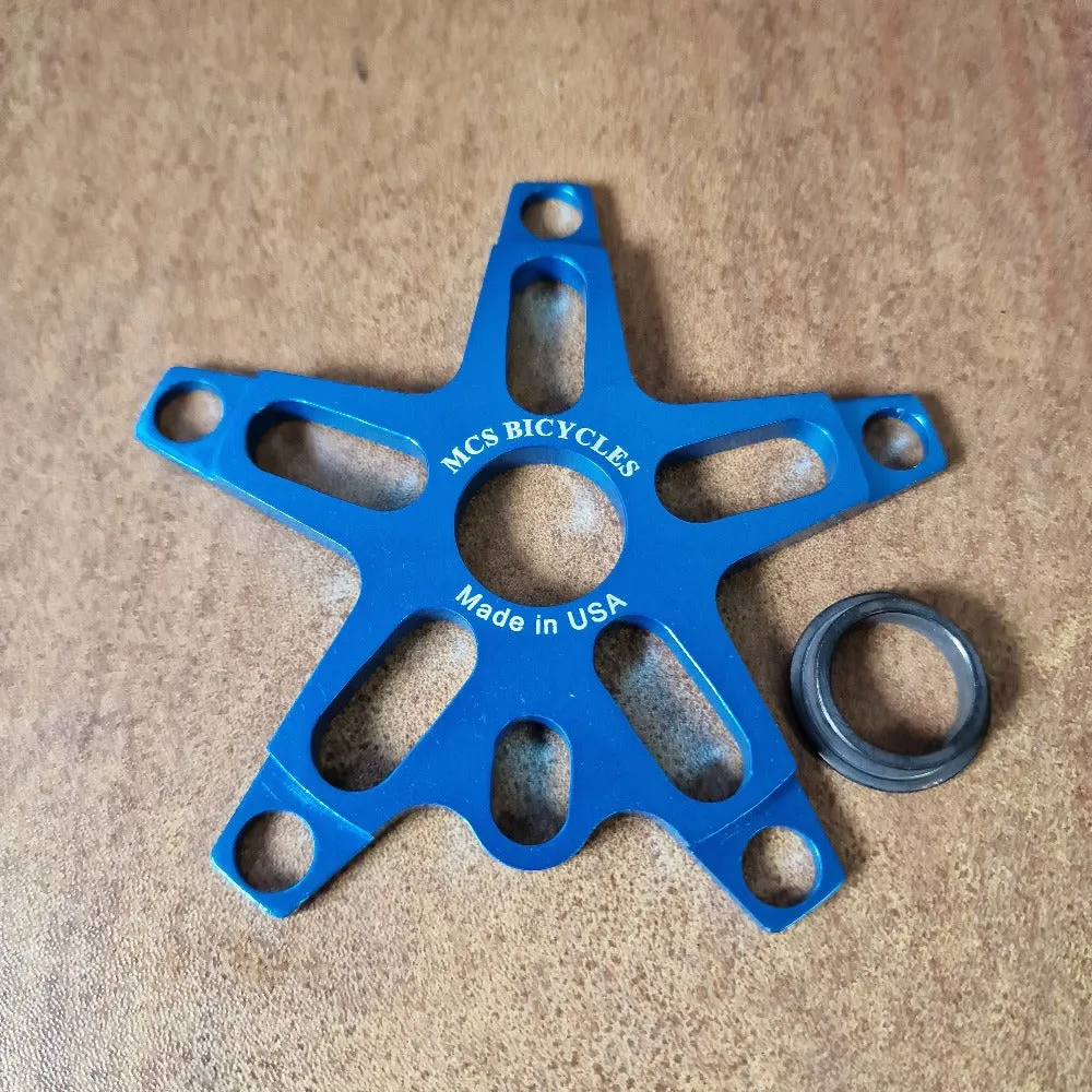 MCS Alloy 5 Arm Crank Spider 110BCD