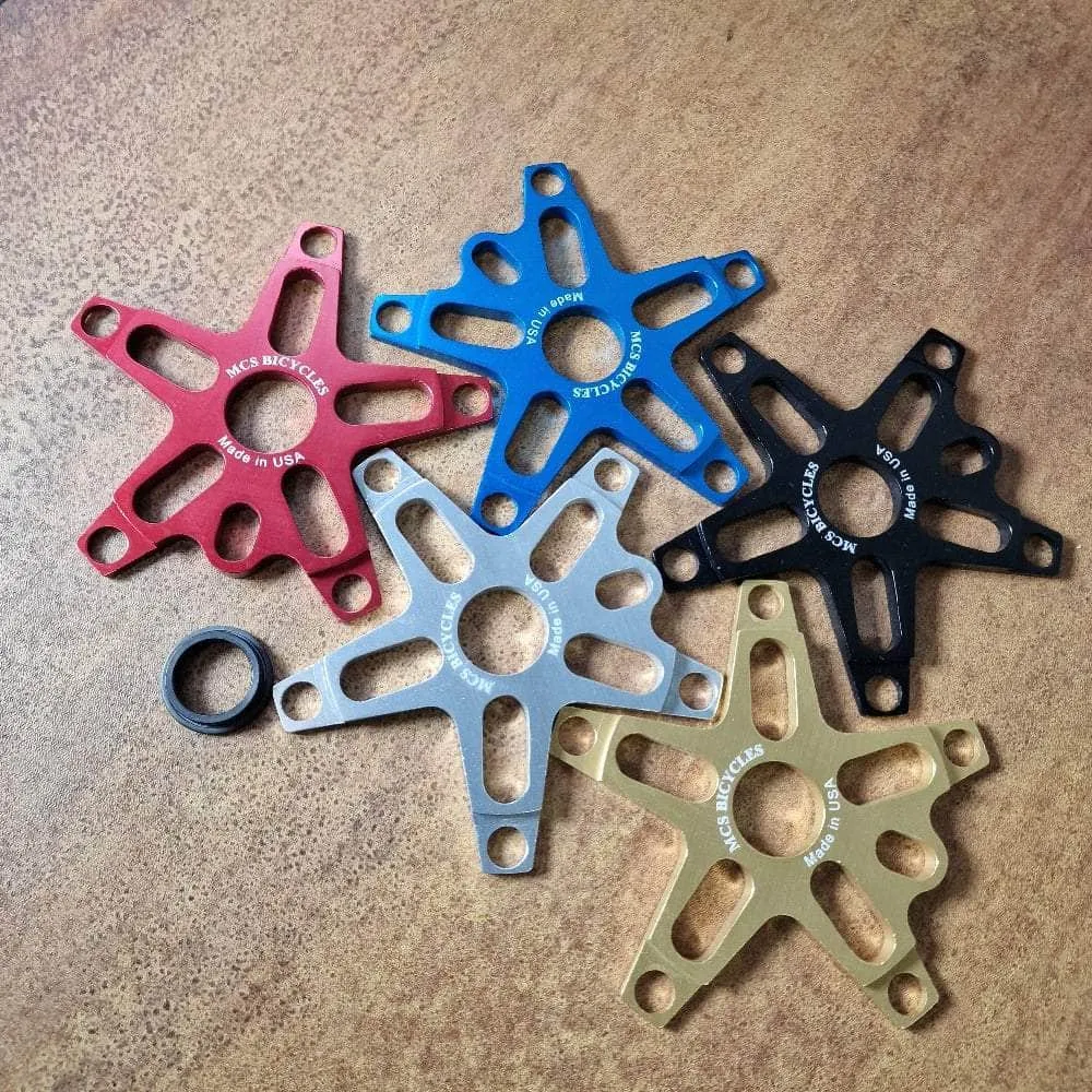 MCS Alloy 5 Arm Crank Spider 110BCD