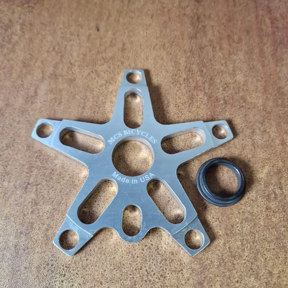 MCS Alloy 5 Arm Crank Spider 110BCD