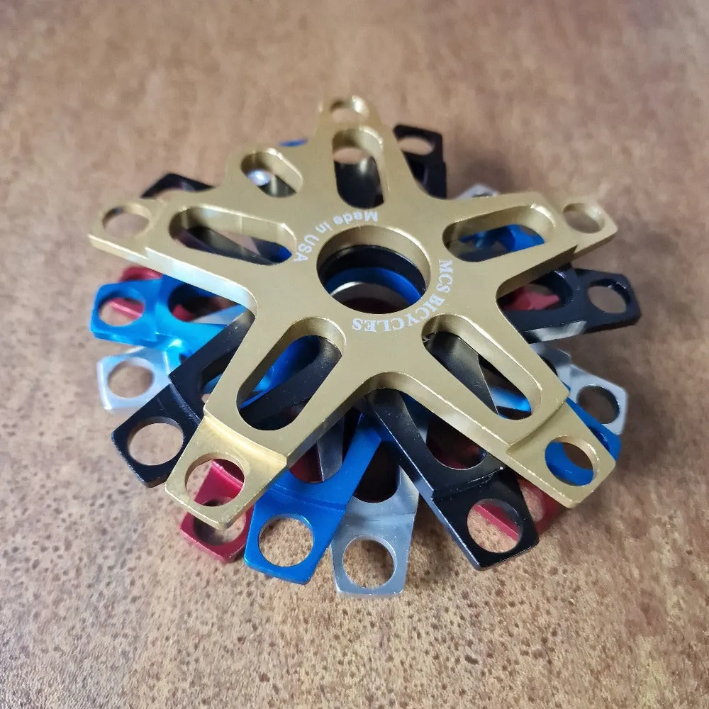 MCS Alloy 5 Arm Crank Spider 110BCD