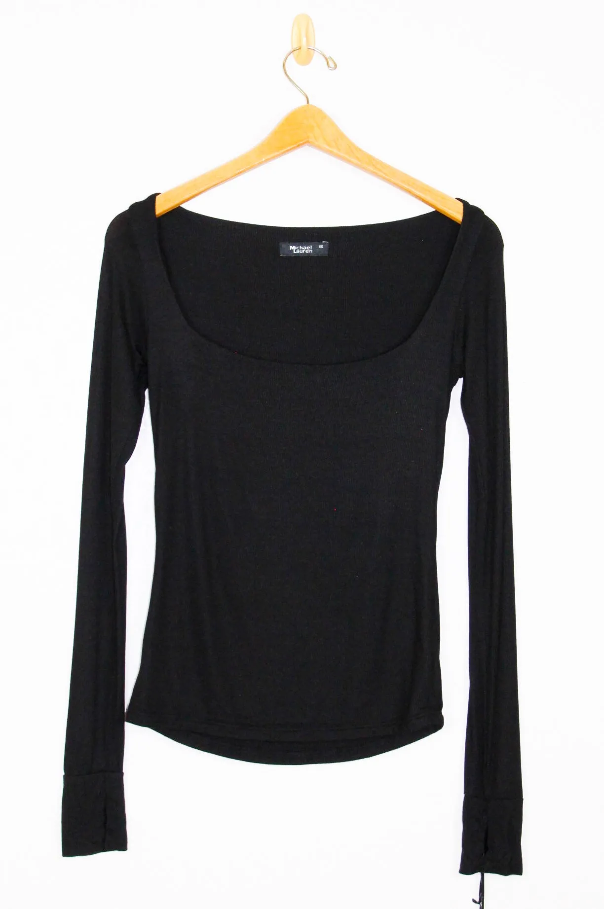 Michael Lauren Osman Square Neck Top