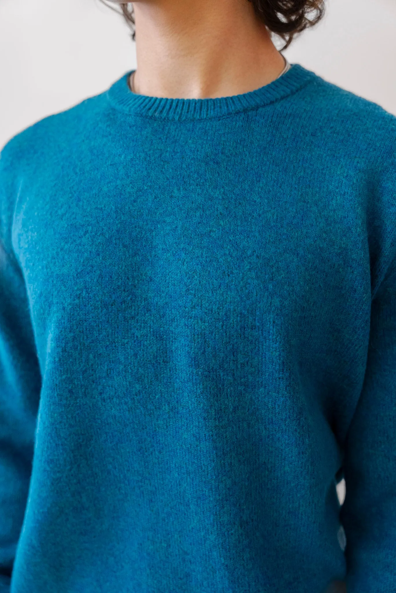 MIND BRIDGE Round Knit Sweater