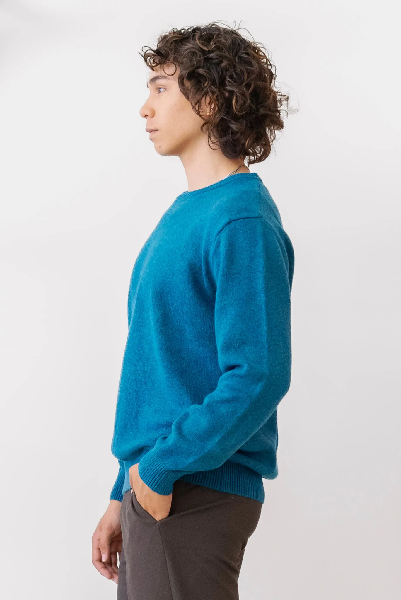 MIND BRIDGE Round Knit Sweater