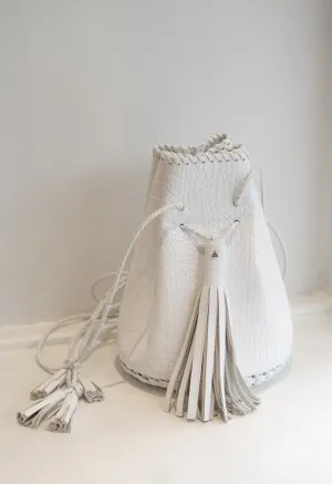 Mini Croc Embossed Bullet Bag