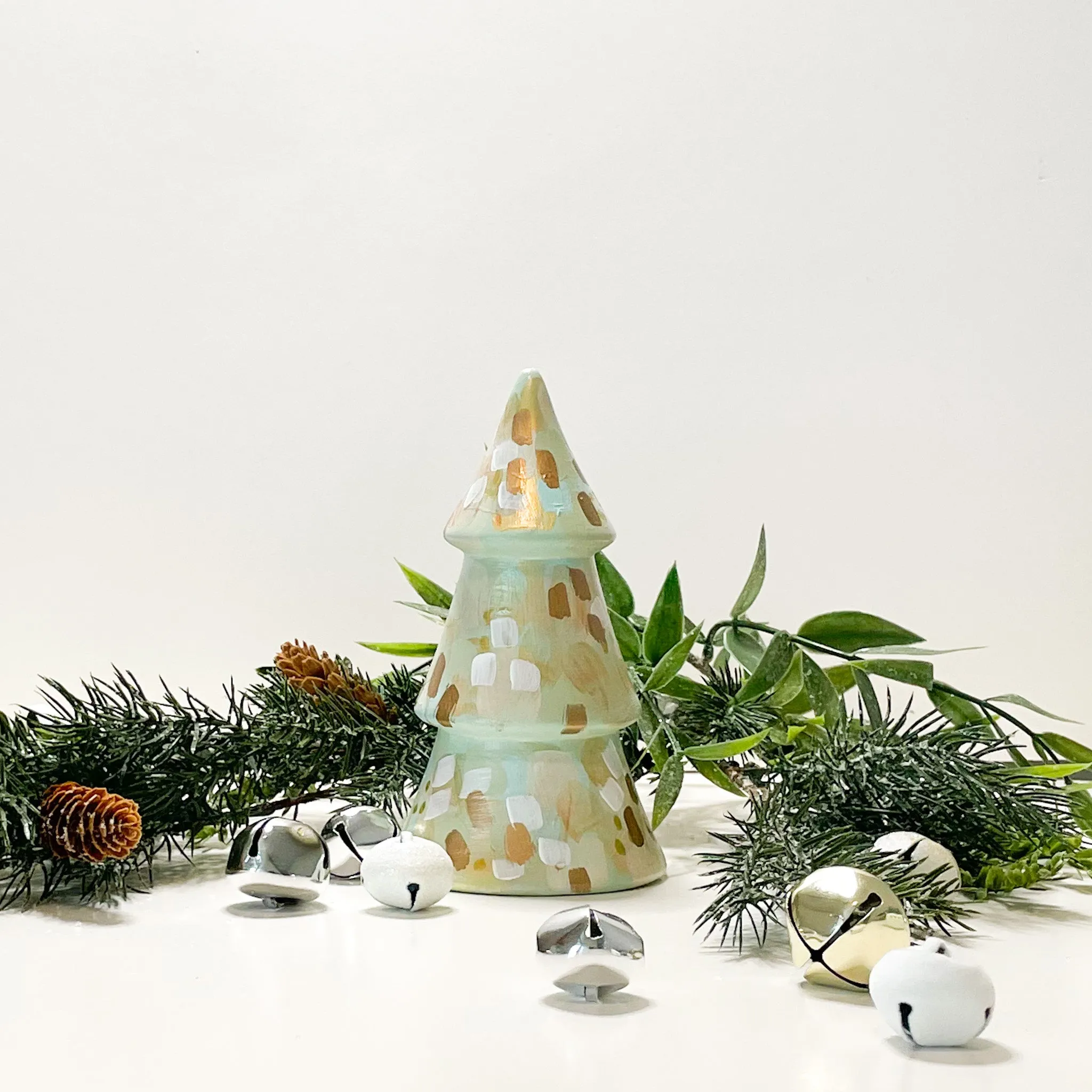 Mint Neutral Mini Christmas Tree