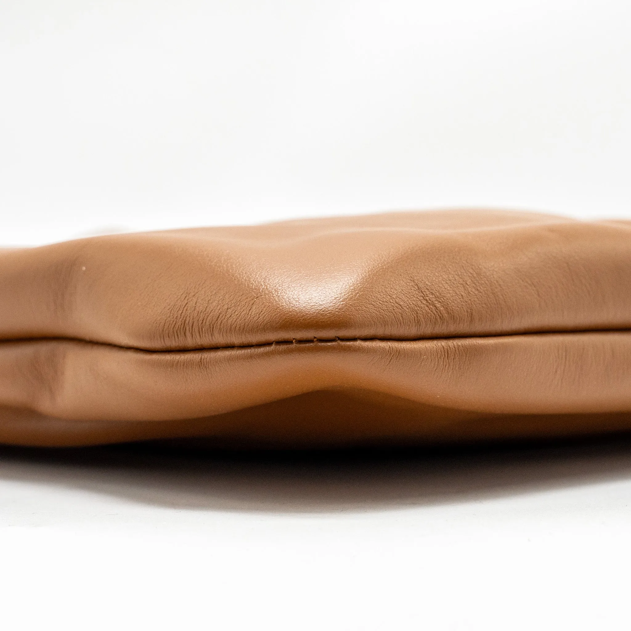 Miu Miu Ivy Leather Bag Calfskin Caramel GHW