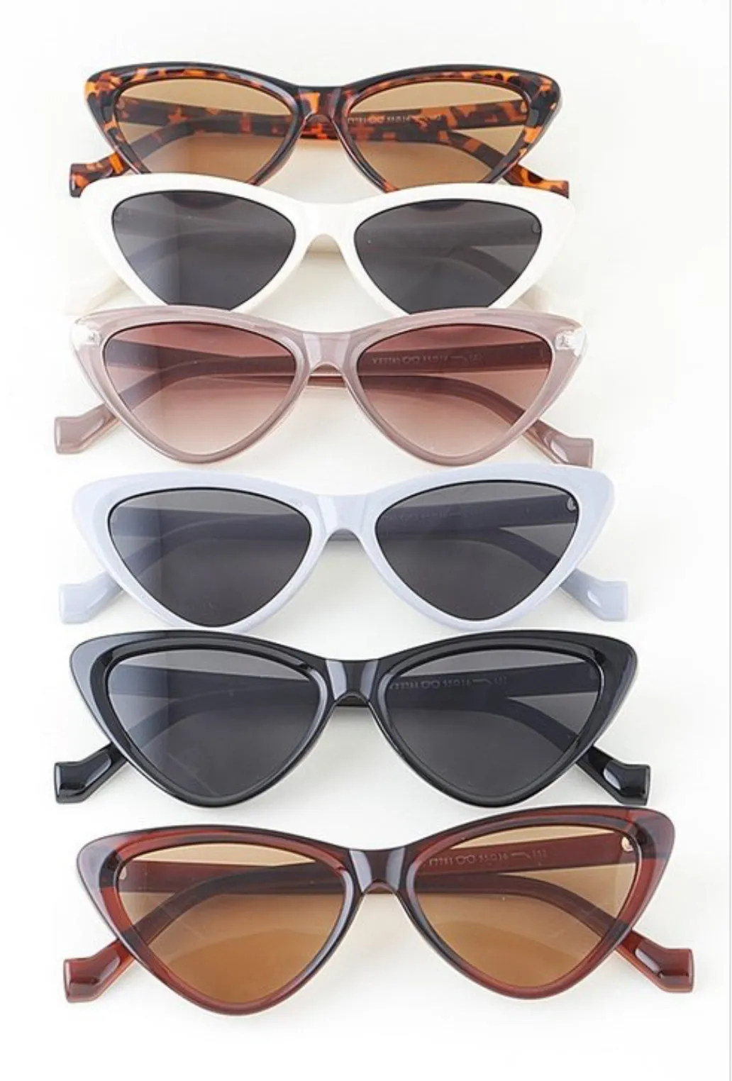 Modern Sharp Cateye Sunglasses