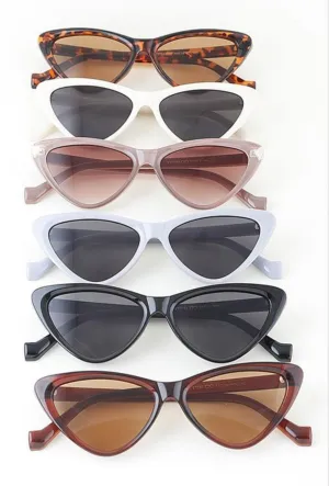 Modern Sharp Cateye Sunglasses