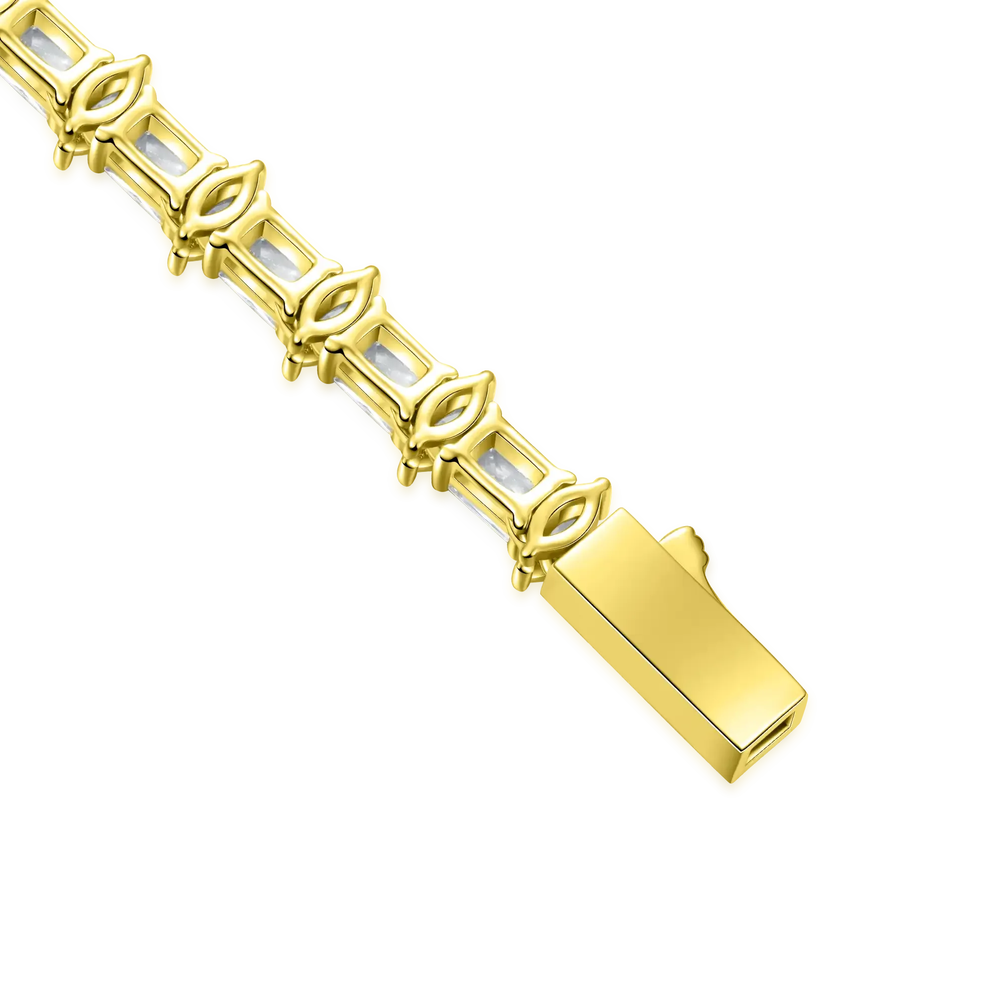 Moissanite Refined Luster Tennis Chain - 6mm