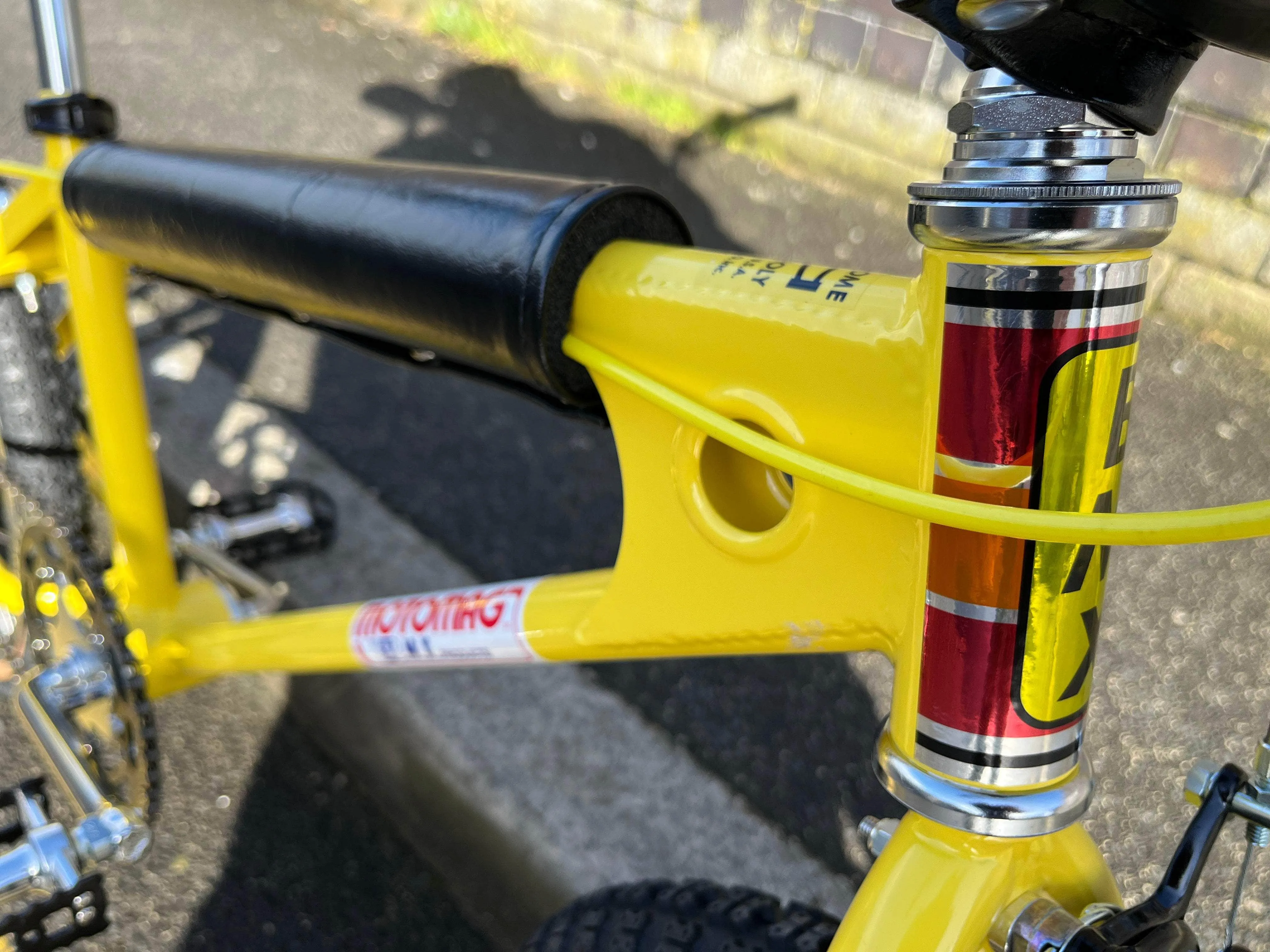 Mongoose 1978 Motomag Custom Bike Yellow / Black
