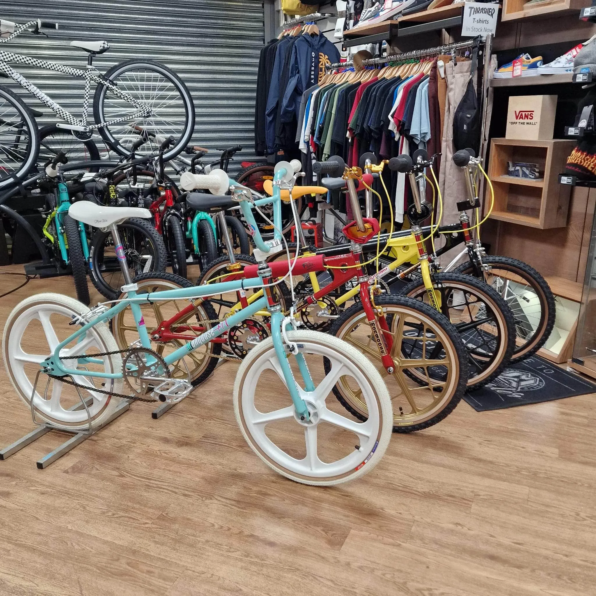 Mongoose 1981 Motomag Custom Bike Red / Gold