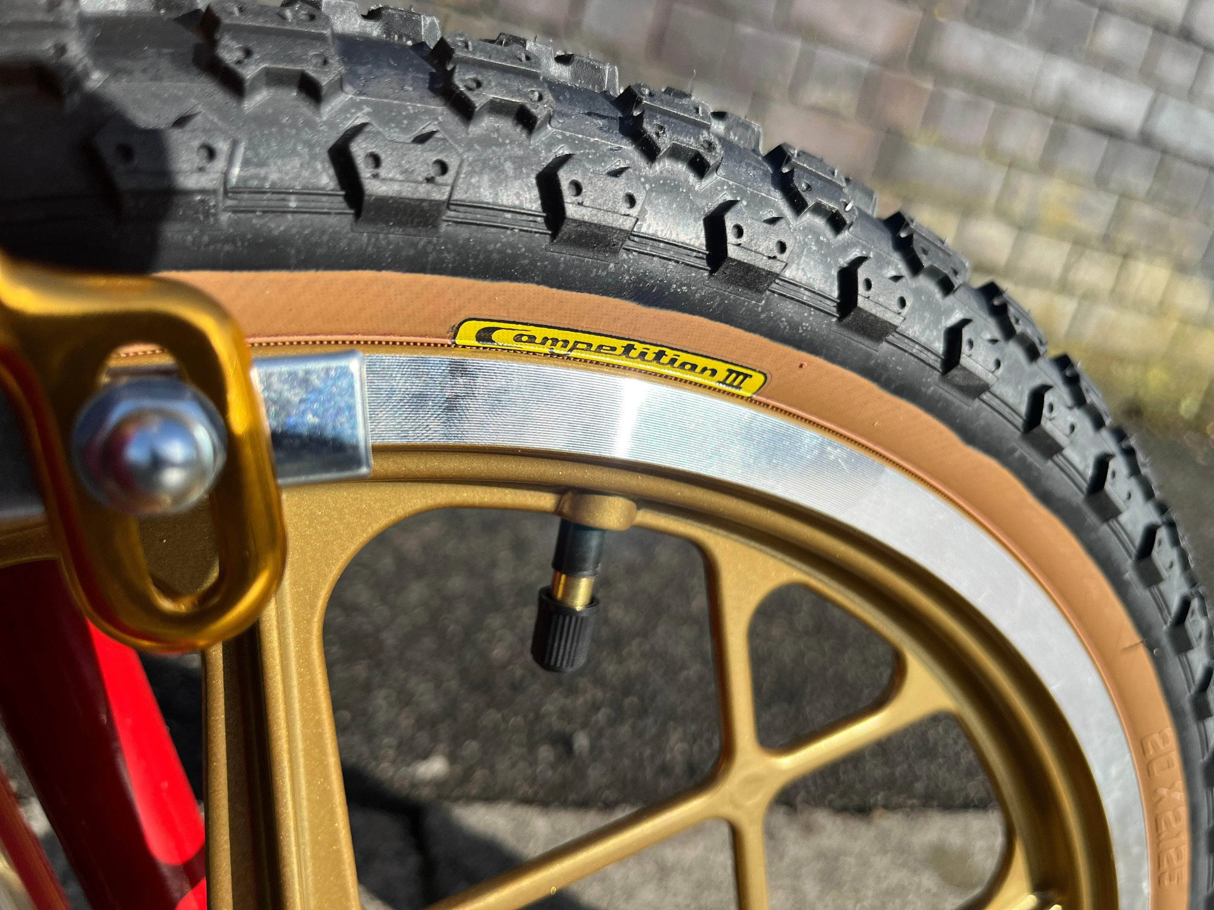 Mongoose 1981 Motomag Custom Bike Red / Gold