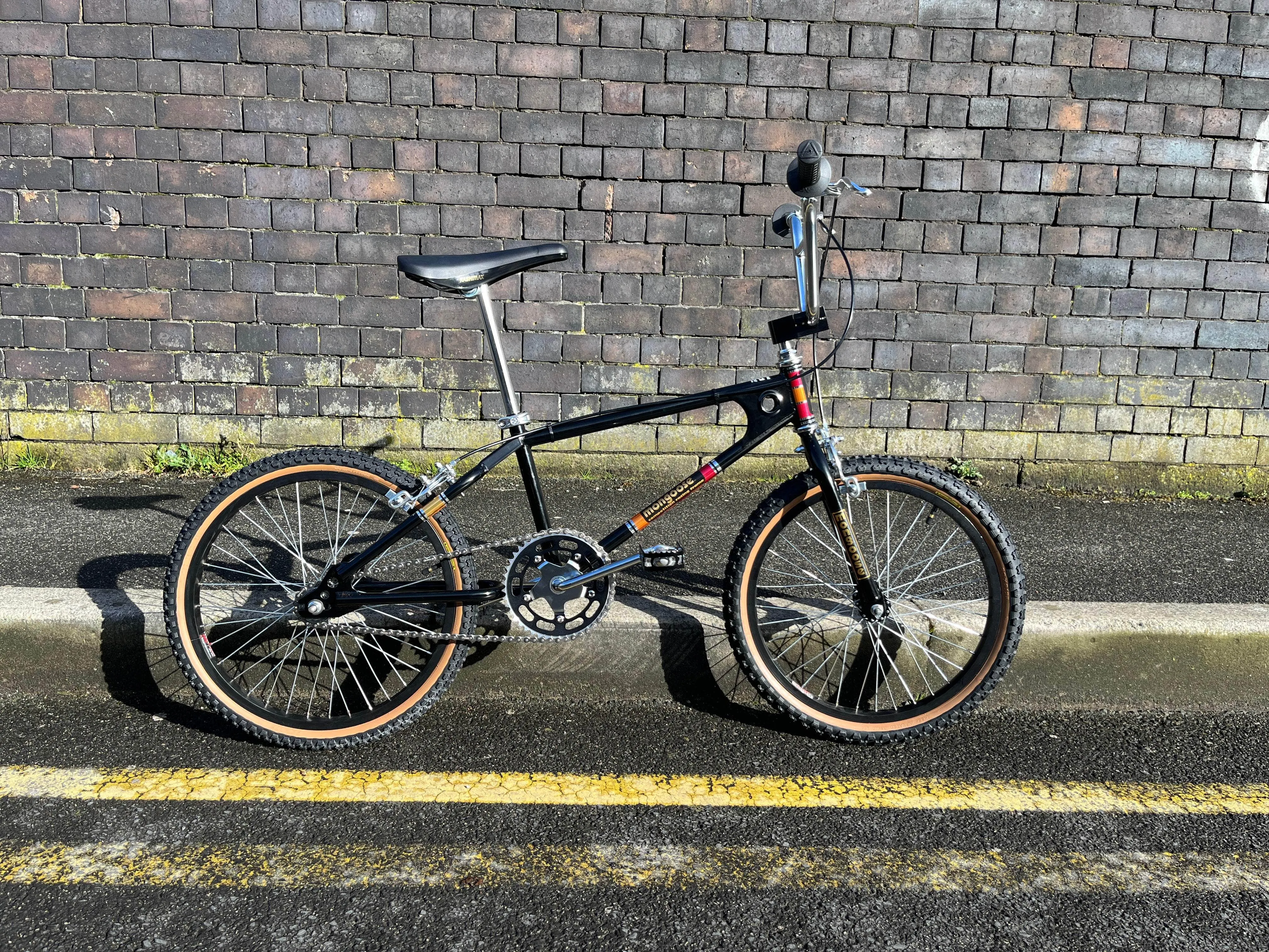 Mongoose 1981 Supergoose Custom Bike Black / Silver